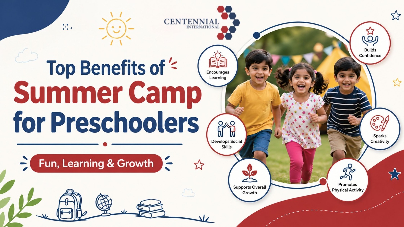 Read more about the article Top Benefits of Summer Camp for Preschoolers | Fun, Learning & Growth